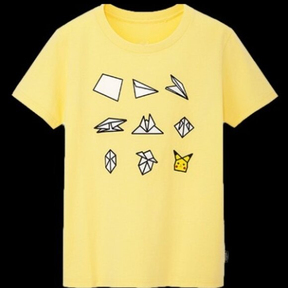 Other - pkm pikachu origami shirt